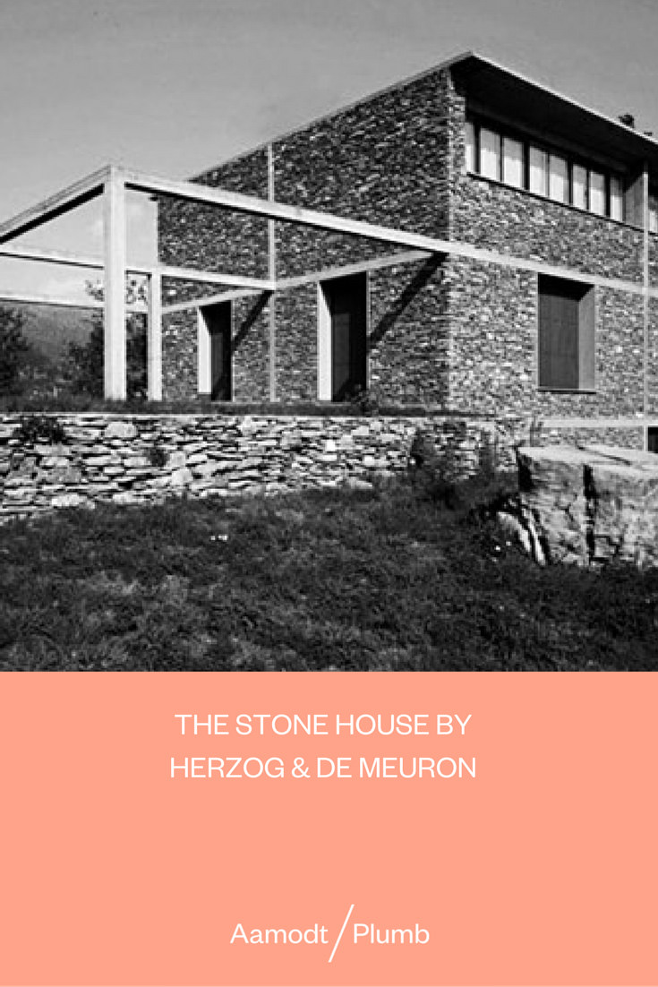 Aamodt/Plumb The Stone House by Herzog & de Meuron Image