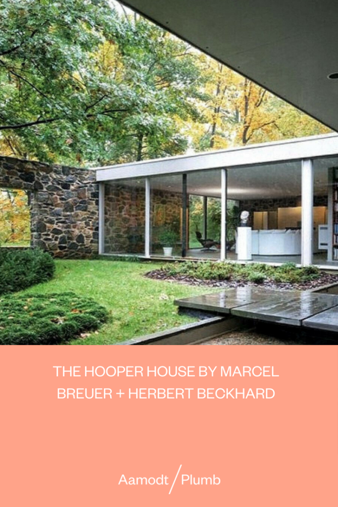 Aamodt/Plumb The Hooper House by Marcel Breuer + Herbert Beckhard Image