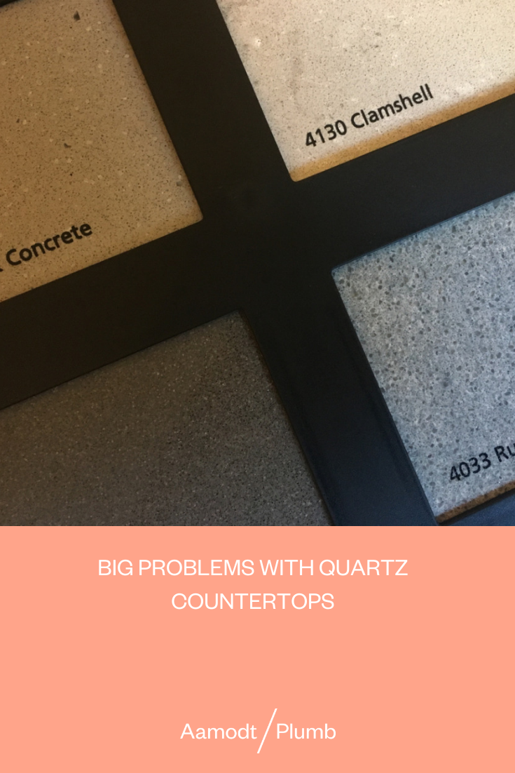 Aamodt/Plumb Big Problems With Quartz Countertops Image